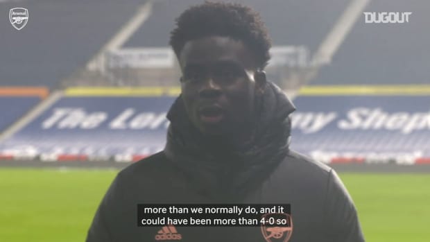 Bukayo Saka: 'Thats the football we love to play'